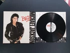 MICHAEL JACKSON - BAD 1987 UK PRESS 12" VINYL RECORD LP EX/EX
