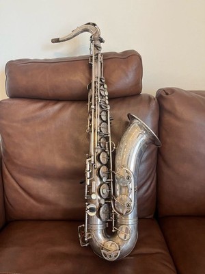 H.Selmer MK6 SP Selmer Mark 6 Tenor Saxophone Silver Plate 210,000 series