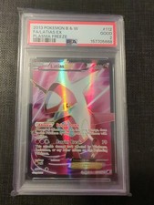 2013 POKEMON BLACK & WHITE PLASMA FREEZE #112 FA LATIAS EX PSA 2 on eBay