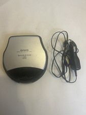 Vintage Aiwa Personal CD Player XP-570 With Charger and Cassette Adapter WORKS