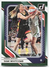 2026 Donruss WNBA #3 Sami Whitcomb Green Shimmer Phoenix Mercury
