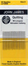 Quilting/Betweens Hand Needles-Size 8 20/Pkg
