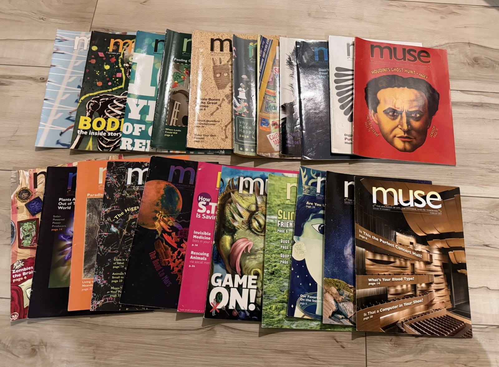 Muse (22) Children Magazines 2011-2015 Kids Education Science Arts Explore