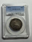 1870 50c Seated Liberty Half Dollar PCGS VF35 Nice Original Tougher Date