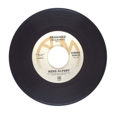 Herb Alpert - Aranjuez (Mon Amour); Rise - Vinyl Record 45 RPM 7''