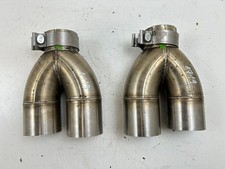 BMW M5 2012 Benzin Satz Auspuffblende Endrohr 412kW GENUINE MAM83218