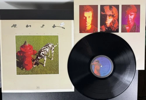 Rush Signals Record Vinyl LP 1982 Polygram Records SRM-1-4063 VG+