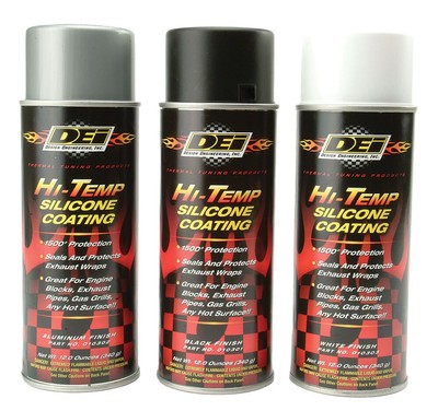 DEI 10300 HI-TEMP SILICONE COATING ASSORTMENT CASE 12 OZ 6/PK