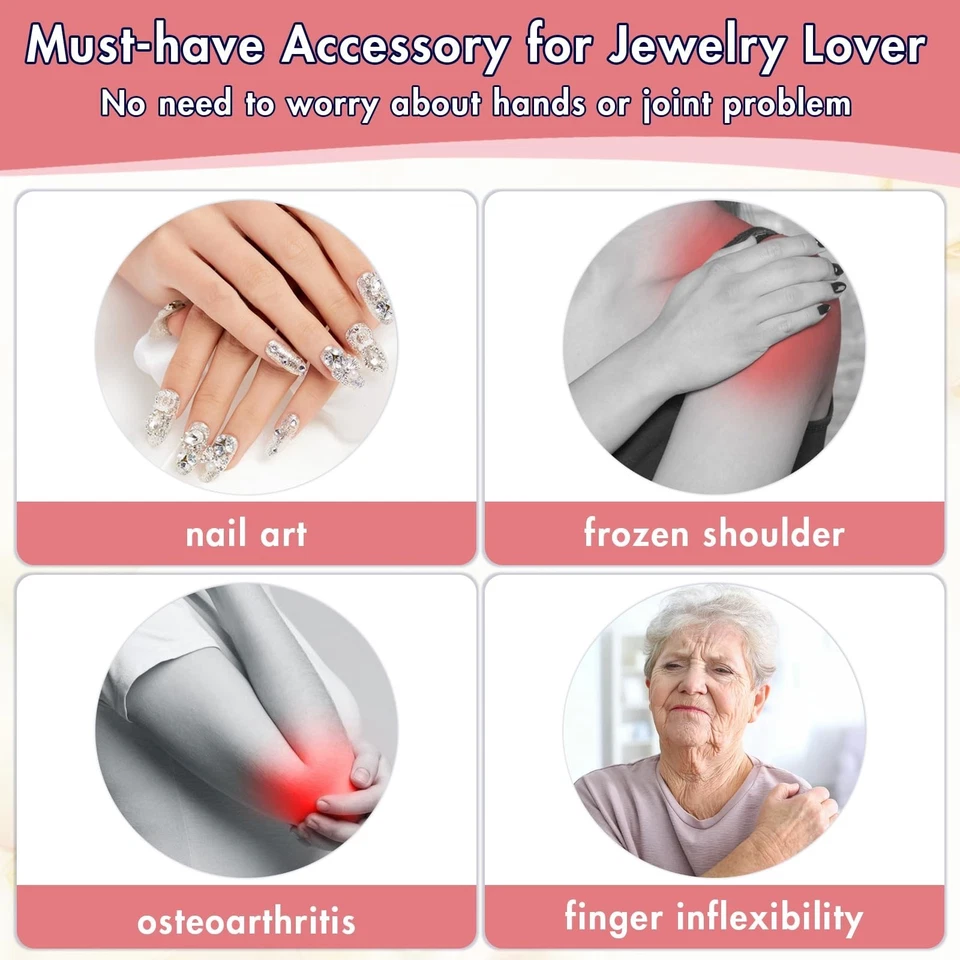 12Pcs Magnetic Clasps & Jewelry Extender Set,  Gold/Silver Plated Stainless Stee - Image 4 of 4