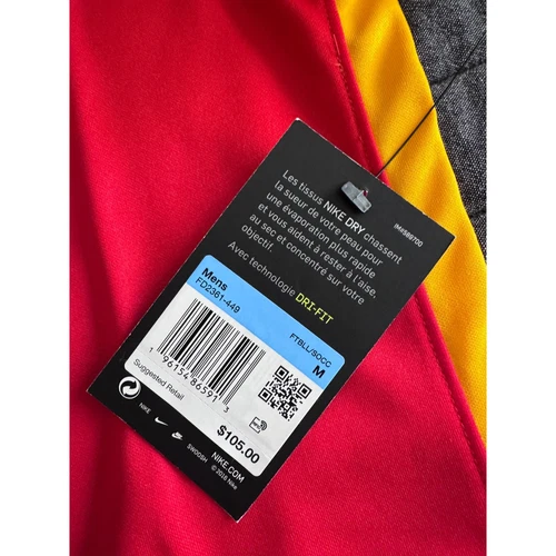 Nike AFC Richmond Bantr Ted Lasso Soccer Jersey. Red/Blue, Sz M. FD2361-449