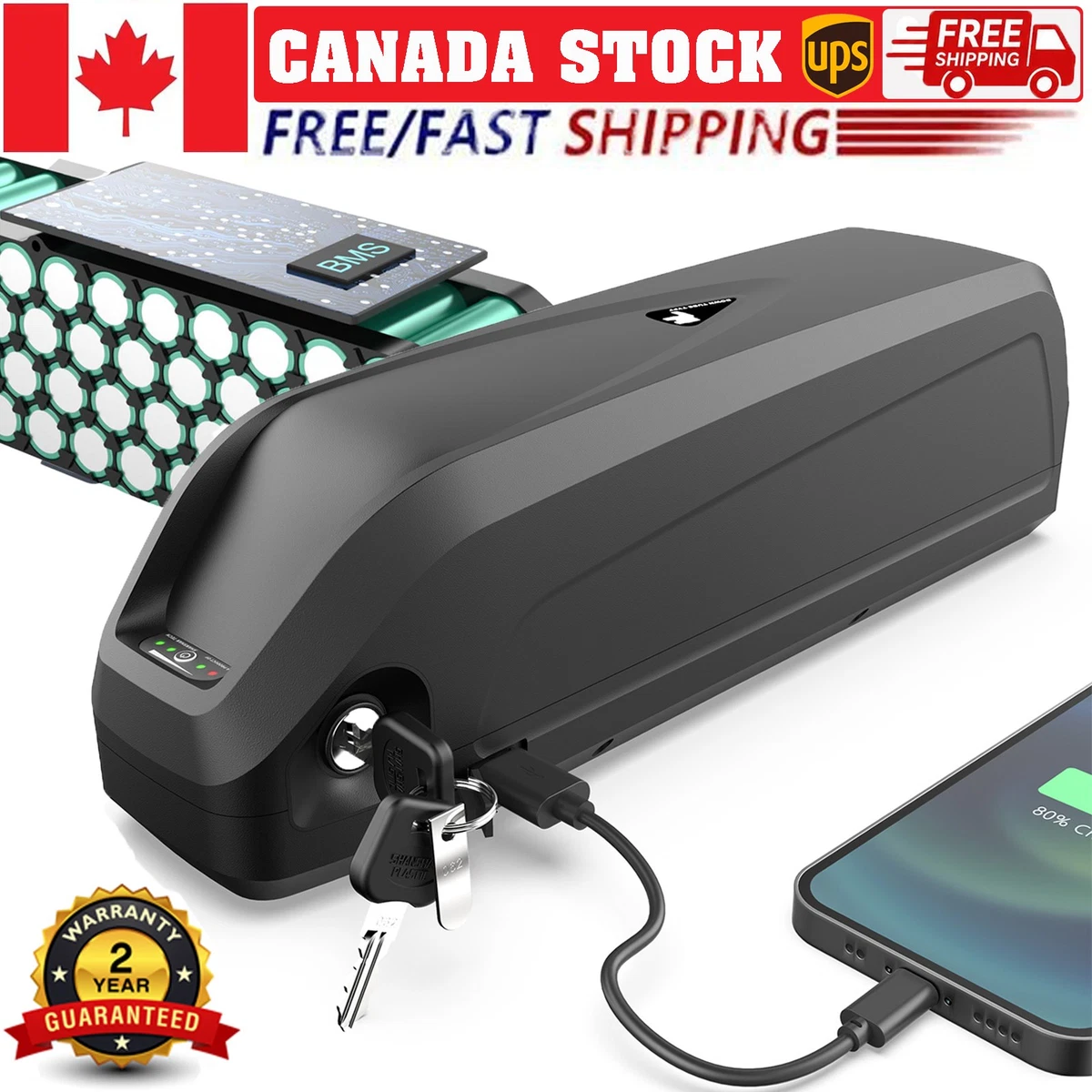 48V E-Bike Batteries for sale | eBay