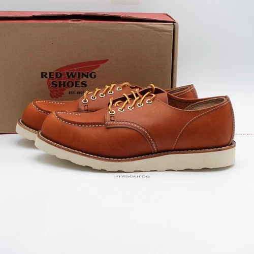 Red Wing Shop Moc Oxford Leather Shoes Men's 8092 Oro Made in USA