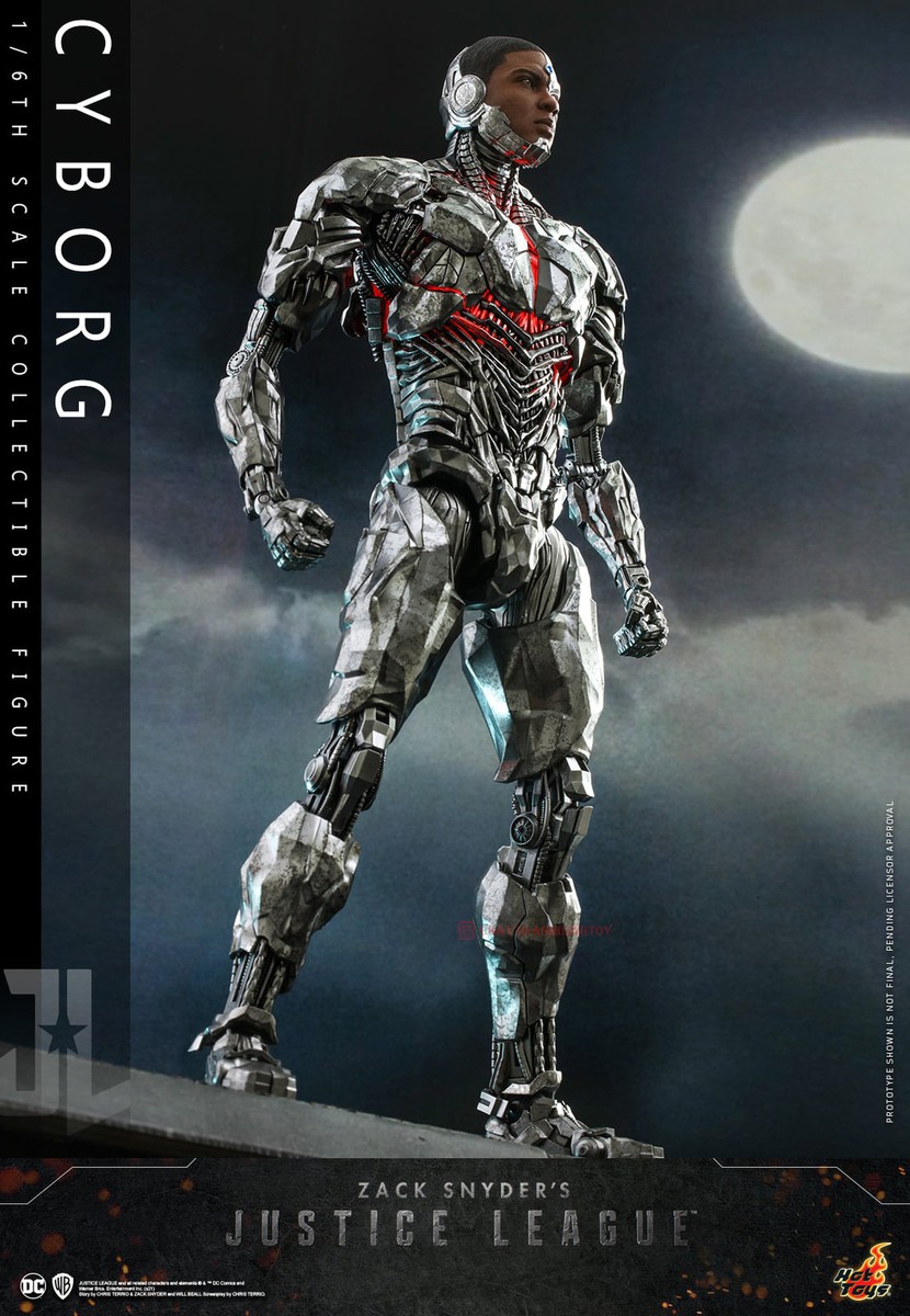 HOTTOYS HT 1/6 TMS057 Cyborg Zack Snyder's Justice League Action