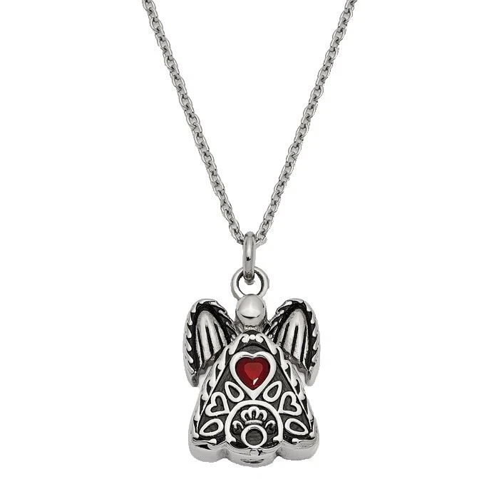 Angels Stainless Steel Chain Fashion Necklaces & Pendants