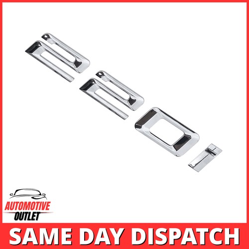 Badge Monogramme Chromé Pour Coffre Arrière Renault Trafic - Référence OEM 908900184R - ABS Haute Qualité