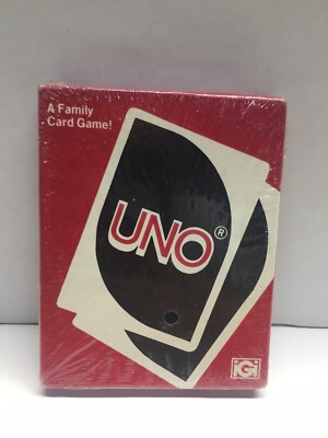 海外購入　年代物　UNO 1979年製 カードゲーム Vintage 1979 Uno Card Game International Games Brand New Sealed In