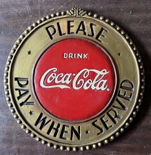 1997 Coca-Cola Replica Wall Sign Limited Edition /1000
