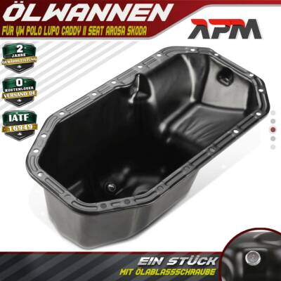 Ölwanne für VW Polo Lupo Caddy II Seat Arosa Ibiza II Cordoba Inca Skoda Fabia I