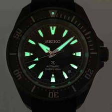 Seiko Prospex SBDY133 SAMURAI Black Diver Mechanical Automatic Men Watch Japan 7