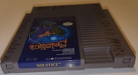 Solstice The Quest for the Staff of Demnos Nintendo NES Cartridge Only Tested!