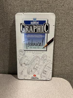 Derwent 12 Count Graphic Designer Pencils  9H-9B