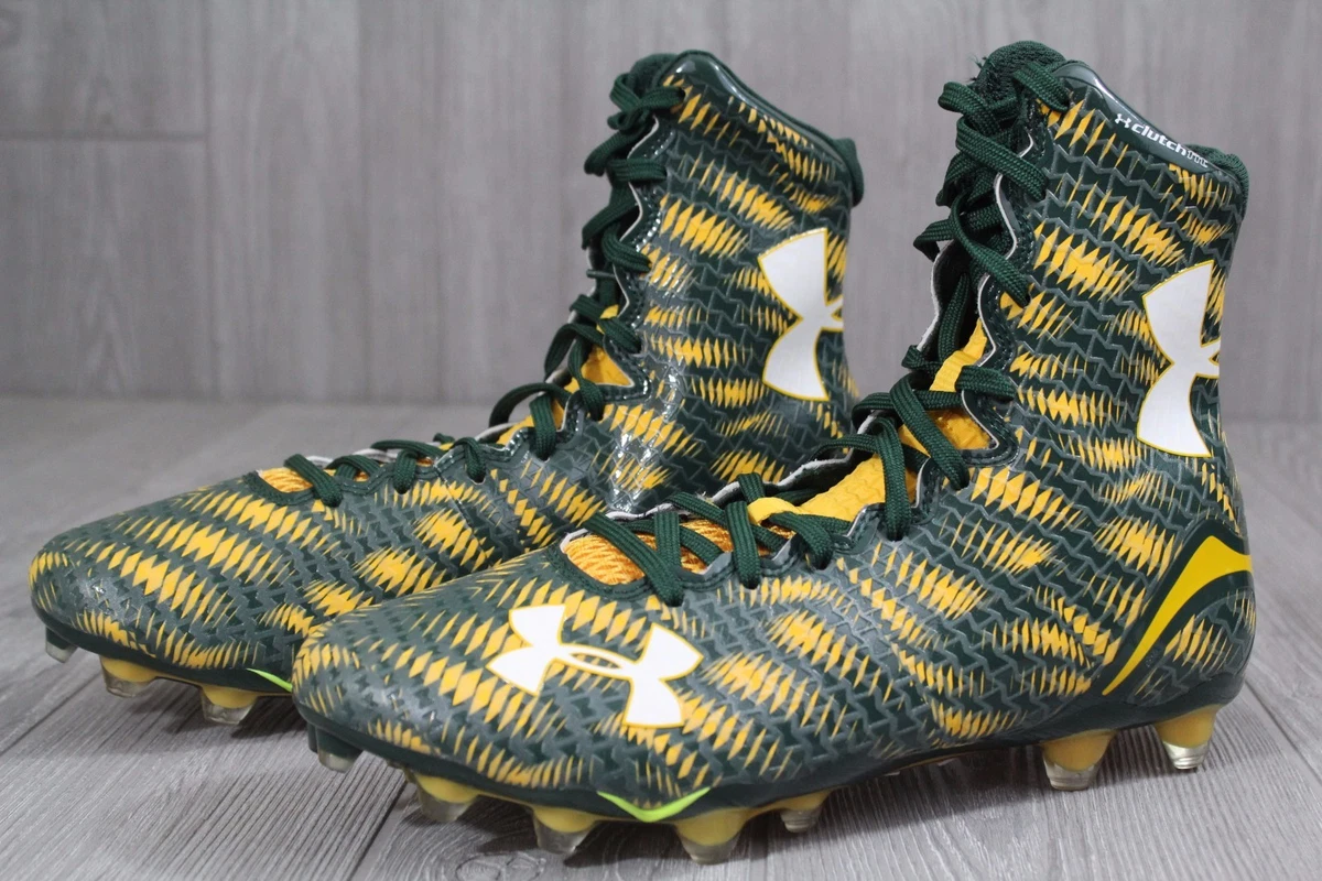 20 Under Armour UA Highlight MC Men s Football Cleats Green 1258400 317 Size 10
