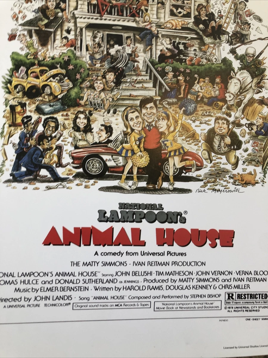 Animal House Original Movie Poster