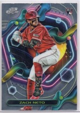 Zach Neto 2023 Topps Cosmic Chrome Baseball Base