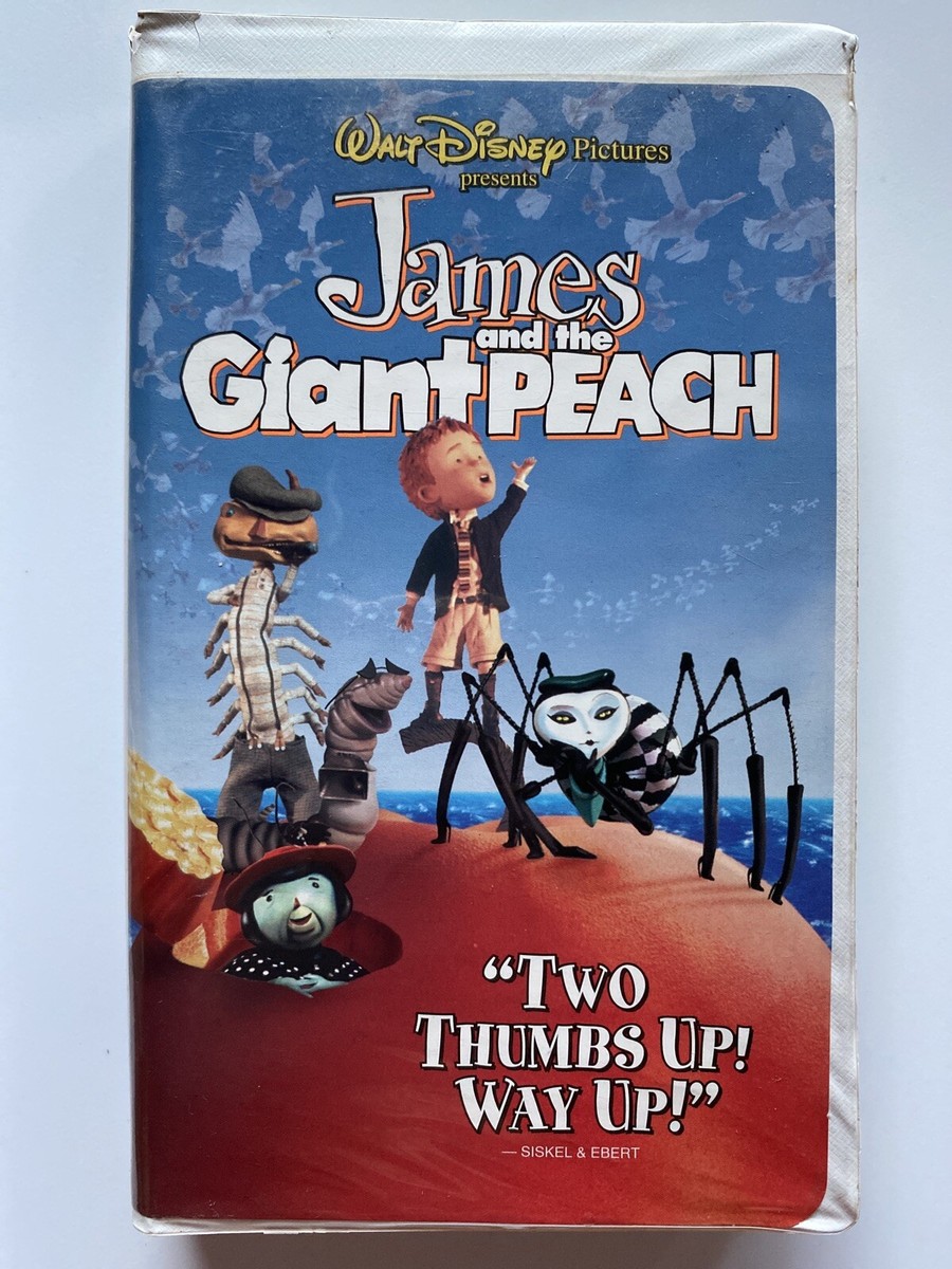 Walt Disney James and the Giant Peach VHS 1996 Clamshell Two