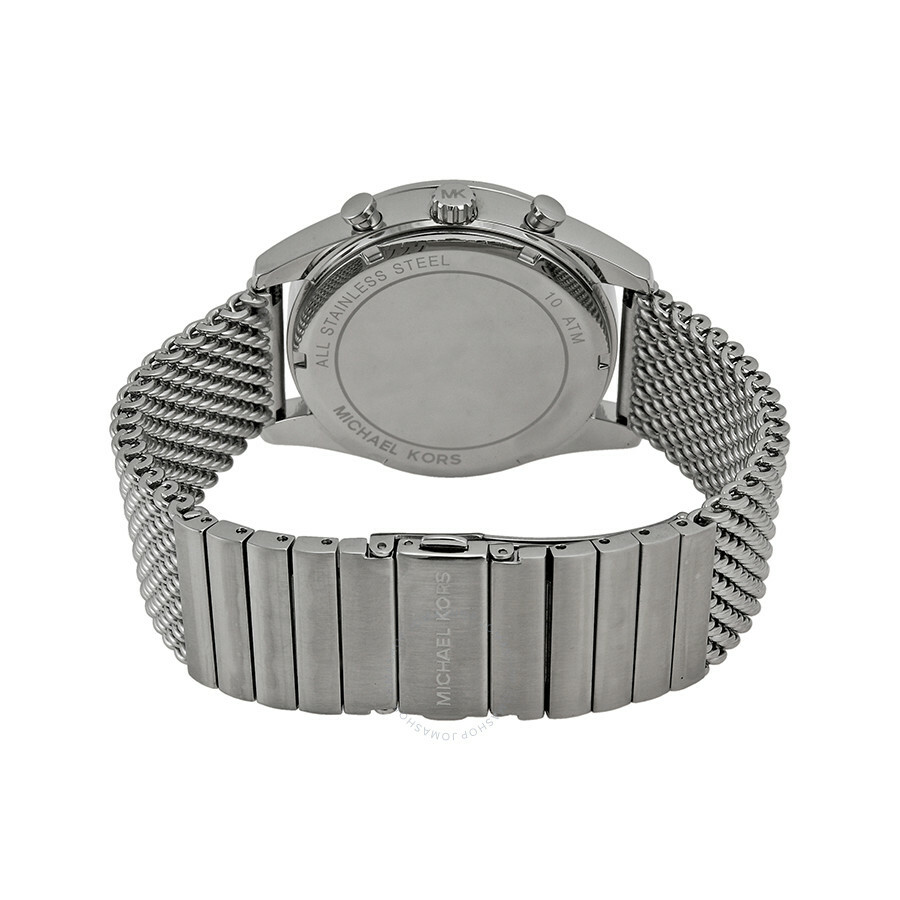 Michael Kors MK8387 Men's Silver Tone Analog Size 6 3/4