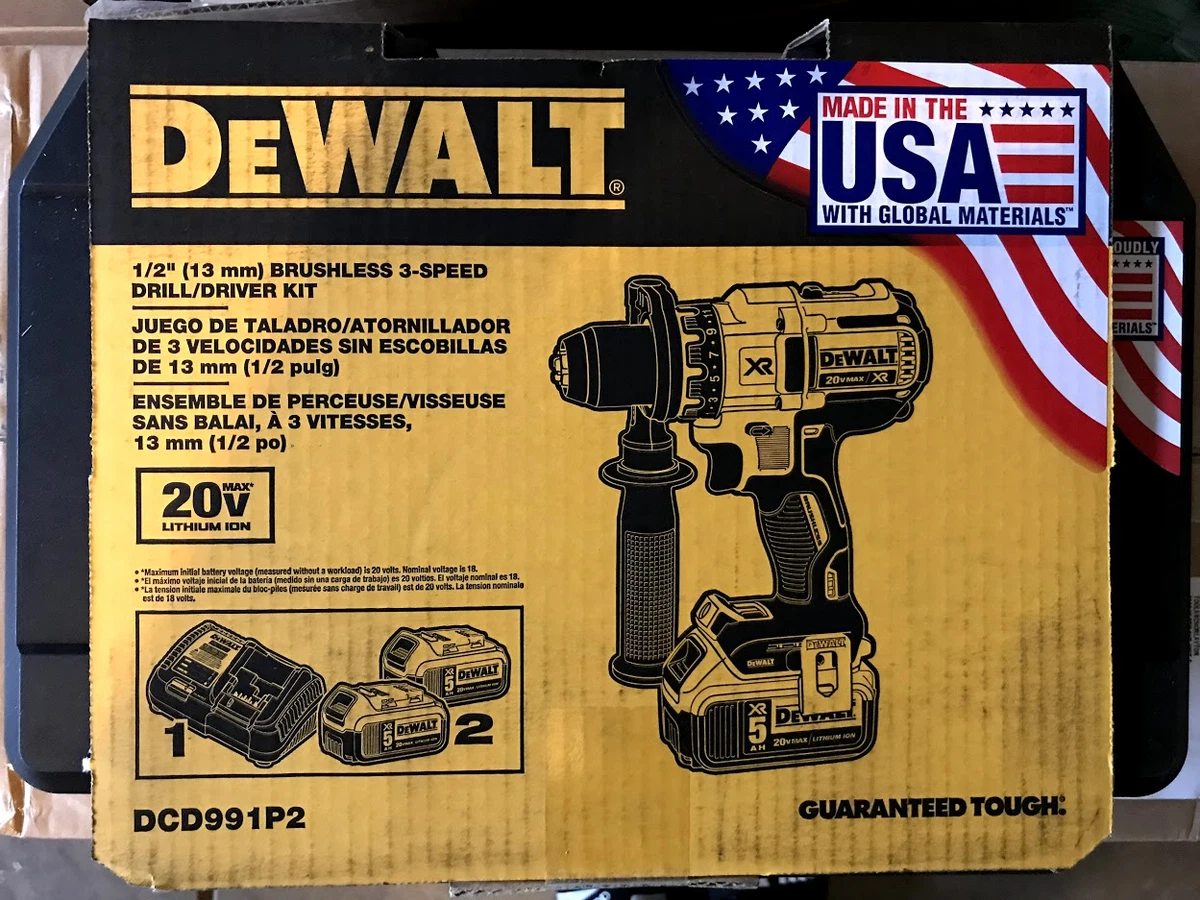 DEWALT DCD996P2 Cordless Hammer Drill Kit