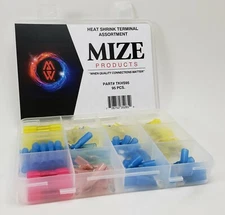 Mize Wire 95 Pc Heat Shrink Terminal Kit, TKHS95