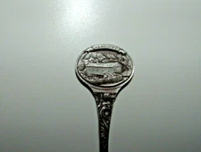Vermont Bridge Souvenir Spoon, Pewter, Made in Canada, Age Unknown, pre-owned 