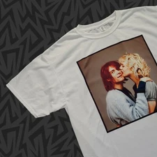New T-Shirt KURT & COURTNEY FOREVER Vtg 90s Sassy Magazine nirvana grunge S-2XL 