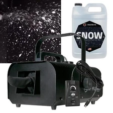 ADJ VF Flurry Snow Machine Flake Effect Remote + Gallon Fluid/Juice idjnow