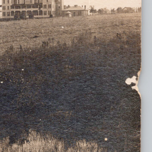 RPPC San Antonio FL Holy Name Academy on Hill Near Shore of Lake Jovita Florida - Picture 6 of 6