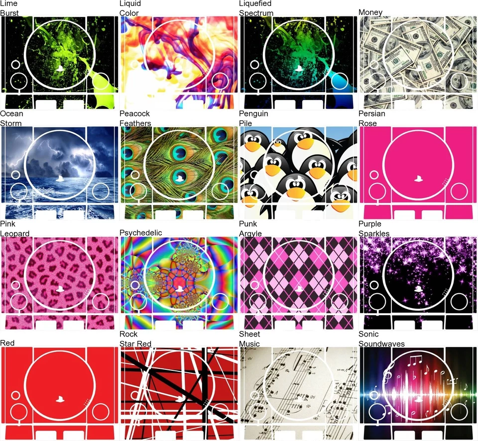 任何 1 个乙烯基贴花/皮肤适用于原装 PlayStation 1 游戏机 - 美国免运费! — 第 3/4 张图片