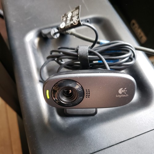 Webcam C310 USB HD Logitech Travel Work Zoom. Schwarz mit Software und Bedienungsanleitung - Bild 10 von 12
