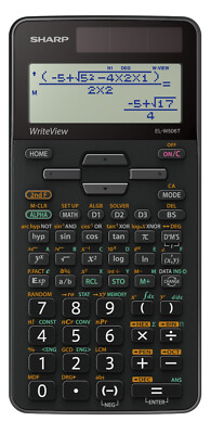 Sharp EL-W506T Write-View Advanced Solar Scientific Calculator A-level  Maths