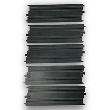 Lot of 5 Pieces TYCO 9" Straight Track B-5829T 229MM Black