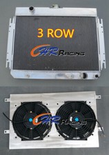 Aluminum Radiatorshroudfans For Chevy Impala L6 V8 1963-1968 Ei Camino 64-67