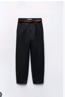 Zara Dark Blue Trousers Size 40