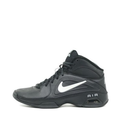 Nike Damen Air Visi Pro 3 Sneaker Schwarz Leder High-Top Basketballschuhe EU 38
