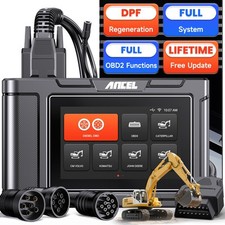 Construction Machinery Heavy Duty Truck Diesel Scanner Diagnostic Tool Dpf Regen