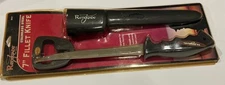 Vintage Renegade Fish Fillet Fishing Knife w/Sharpener Sheath