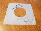 AUTOGRAPHED 1980s VG+ 45 and vg minus sleeve michael jackson dirty diana 45