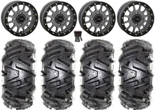 System 3 SB-5 Grey 14" Wheels 28" Moto MTC Tires RZR XP 1000 / PRO XP