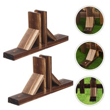 3Pcs Fence Base Border Edging Fence Support for Garden Courtyard Accessory New