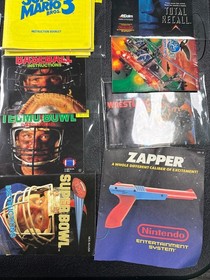 NES Manual Lot