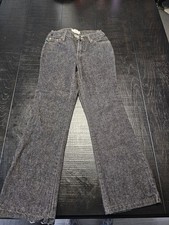 Todd Oldham Jeans 90s Y2K Black Slim Bootcut Trousers Size 27